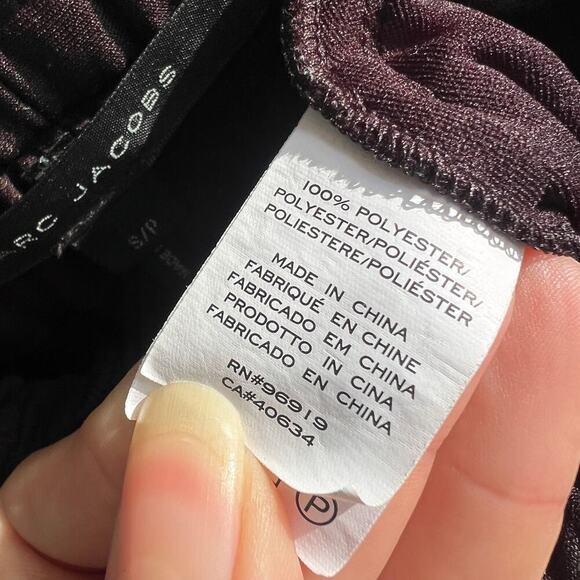 Marc Jacbos Black Elastic Waist Casual Jogger Pants Size Small - Picture 9 of 10